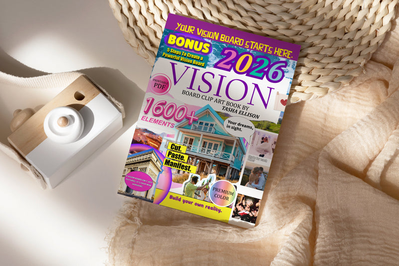 Vision Board & Manifestation Journal Kit